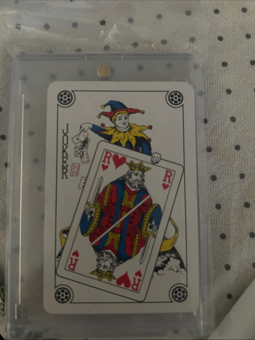 Authentic LV Classic Joker Playing Card NWT